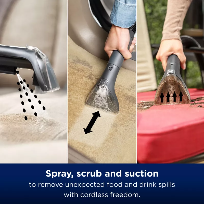 Bissell SpotClean belaidis, Rankinis, Gilus, 25 m²/val., 25 m², Automobilio salonas, Kilimas, Minkšti baldai, 0,9 l