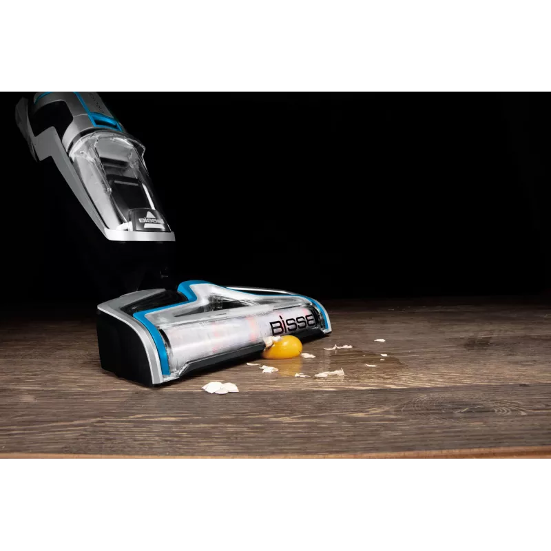 Bissell 2582Q belaidis vertikalus dulkių siurblys/elektrinė šluota Vertikalus dulkių siurblys Akumuliatorinis Sausam ir šlapiam valymui Be maišelio 250 W Juoda, mėlyna, sidabrinė