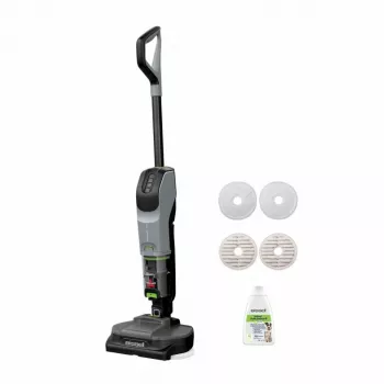 Bissell SpinWave + Vac Pet Pro belaidis dulkių siurblys, skirtas sausam ir šlapiam valymui Cikloninis Dulkių maišelis 0,4 L Juoda, Pilka