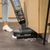 Bissell SpinWave + Vac Pet Pro belaidis dulkių siurblys, skirtas sausam ir šlapiam valymui Cikloninis Dulkių maišelis 0,4 L Juoda, Pilka