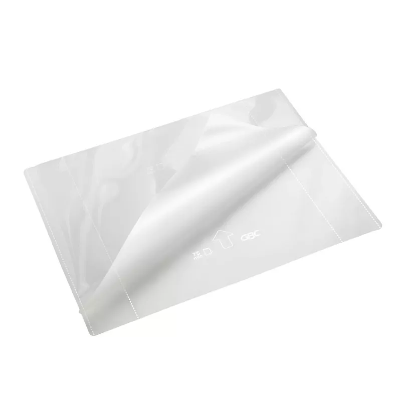 GBC laminavimo maišelis A4 High Speed 80 mikronų, blizgus, juoda, raudona, A4, 0,16 mm, 100 vnt., 223 mm