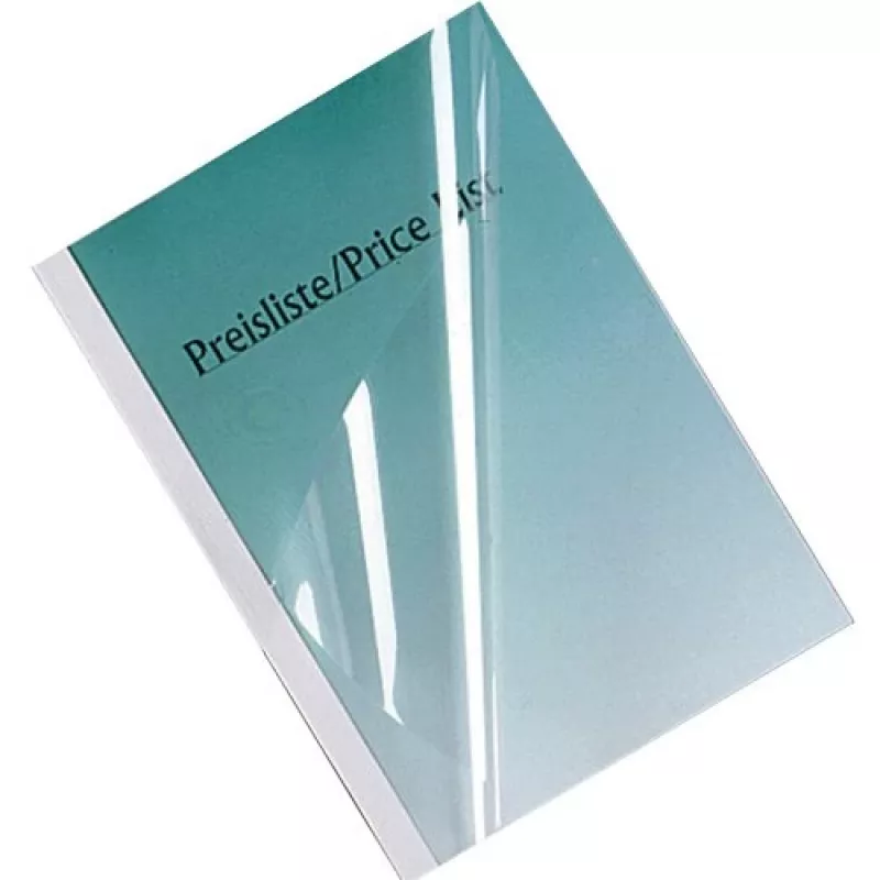 GBC Standard ThermaBind® viršelis A4 1,5 mm, A4, popierius, balta, 15 lapų, 210 mm, 297 mm