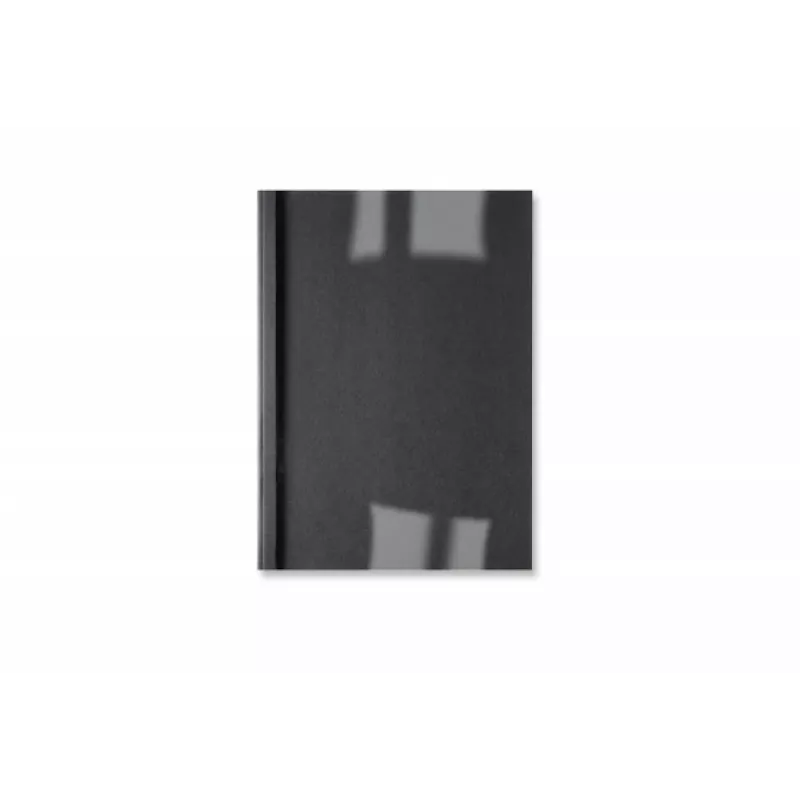 GBC LinenWeave termiško įrišimo viršeliai 1,5 mm juodi (100), A4, PVC, juoda, 1,5 mm, 100 vnt.