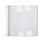 GBC LinenWeave terminio įrišimo viršeliai 3 mm balti (100), A4, PVC, balti, 30 lapų, 100 vnt.