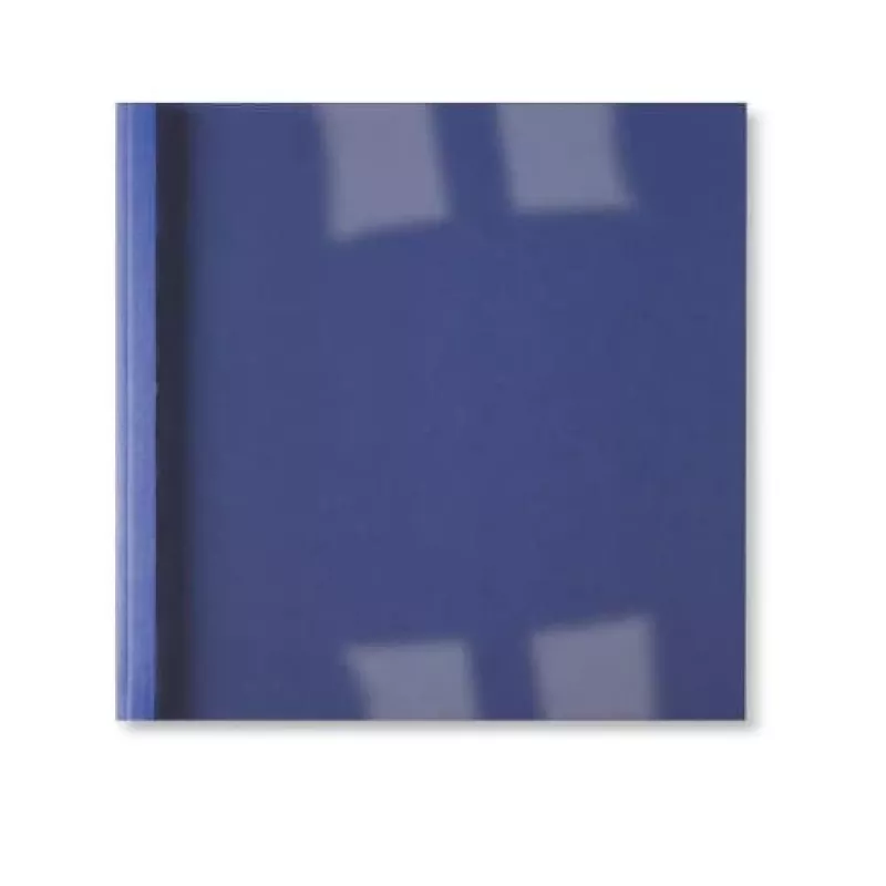 GBC LinenWeave terminio įrišimo viršeliai 3 mm mėlyni (100), A4, PVC, mėlyni, 30 lapų, 100 vnt.