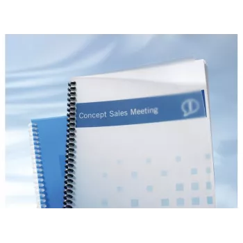 GBC Binding Cover Poly Clear View A4 350 Micron permatomas, A4, Polivinilchloridas (PVC), Skaidrus, Matinis, 0.35 mm, 210 mm