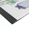 GBC LeatherGrain Terminio įrišimo viršeliai 3 mm tamsiai mėlyni (100)