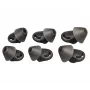 Pagalvėlių / žiedų rinkinys POLY Voyager 6200 Medium Eartips Juoda