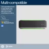 HP Poly Sync 60 Microsoft Teams sertifikuota konferencinė garsiakalbė, Sidabrinė, RoHS, Federalinių ryšių komisija (FCC), CE, 37 mm, 116 mm, 394 mm, 1 kg