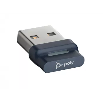 HP Poly BT700 USB-A Bluetooth adapteris, USB adapteris, juoda
