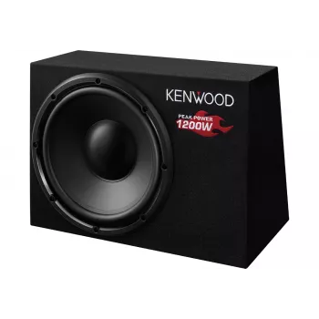 Kenwood KSC-W1200B automobilinis žemų dažnių garsiakalbis Pre-loaded subwoofer 300 W