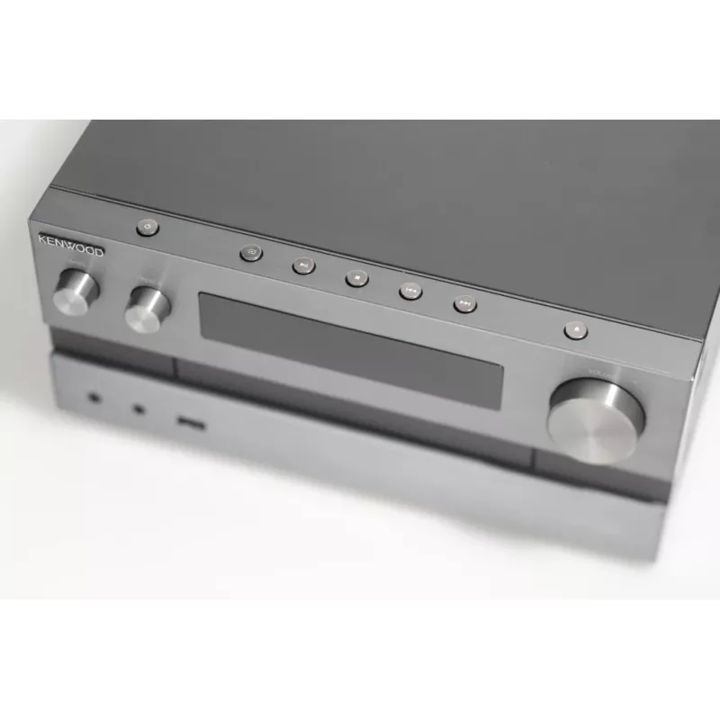 Namų garso sistema Kenwood M-918DAB-H Namų garso mikro sistema 10 W Aliuminio, Juoda