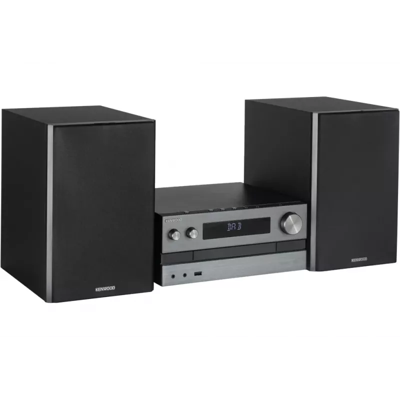 Namų garso sistema Kenwood M-918DAB-H Namų garso mikro sistema 10 W Aliuminio, Juoda