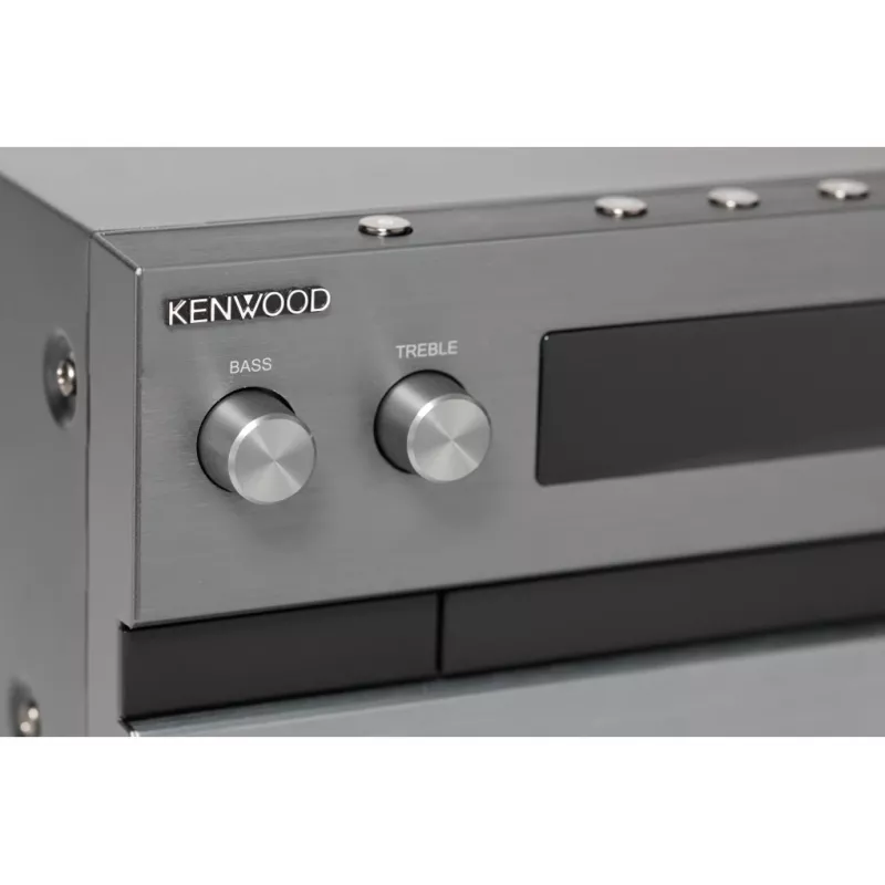 Namų garso sistema Kenwood M-918DAB-H Namų garso mikro sistema 10 W Aliuminio, Juoda