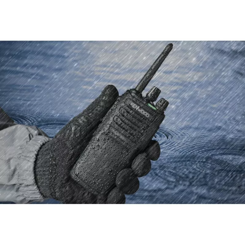 Kenwood TK-3701DE dvipusis radijo ryšys 48 kanalai 446–446,2 MHz juoda