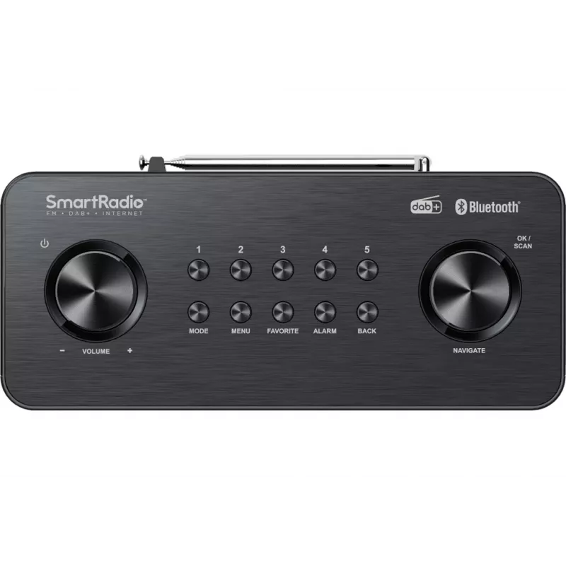 Kenwood CR-ST100S-B radijas Internetinis Skaitmeninis Juodas