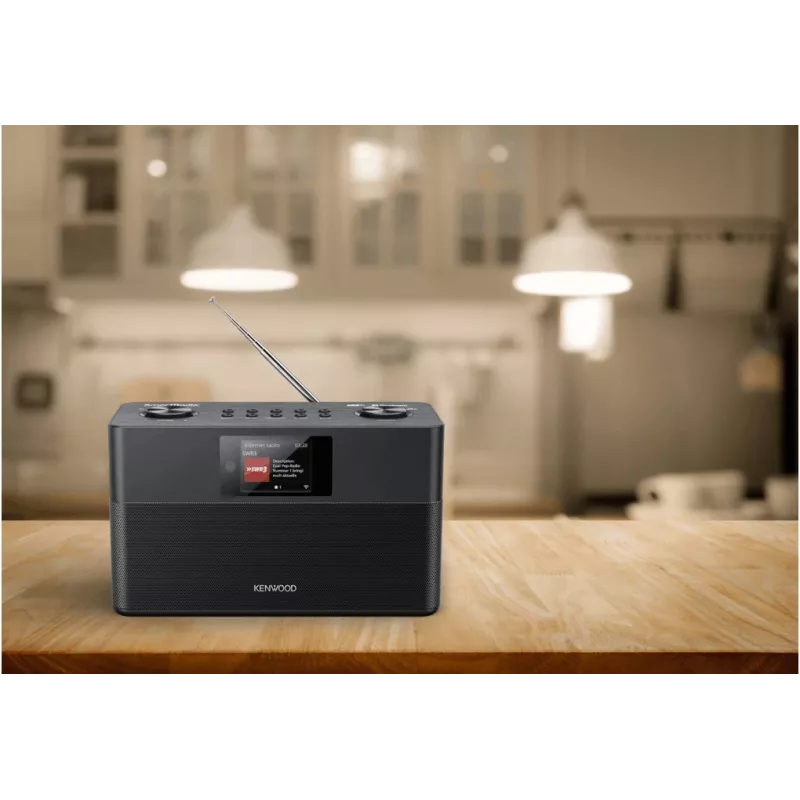 Kenwood CR-ST100S-B radijas Internetinis Skaitmeninis Juodas