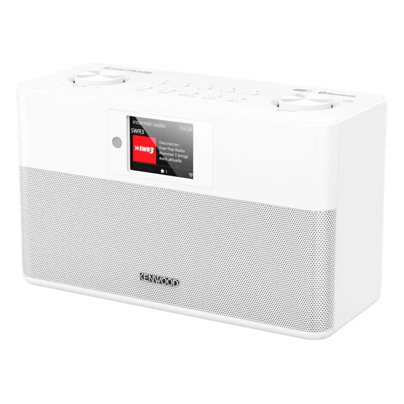 Kenwood CR-ST100S-W radijas Internetinis baltas