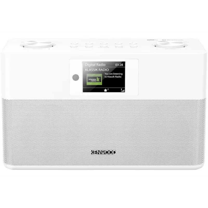 Kenwood CR-ST80DAB-W radijas Asmeninis Skaitmeninis Balta