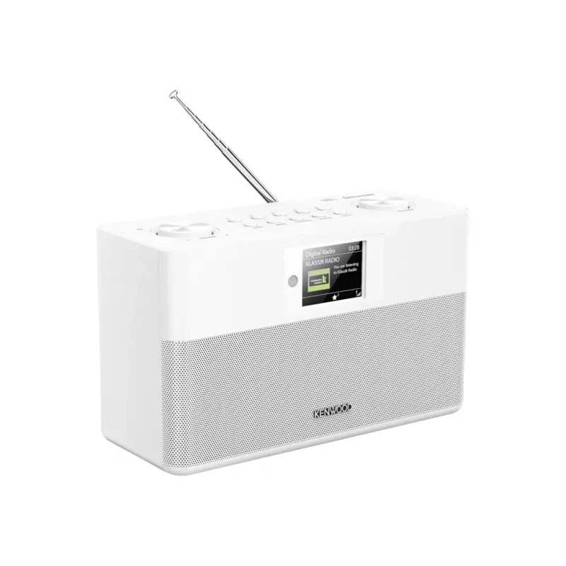Kenwood CR-ST80DAB-W radijas Asmeninis Skaitmeninis Balta