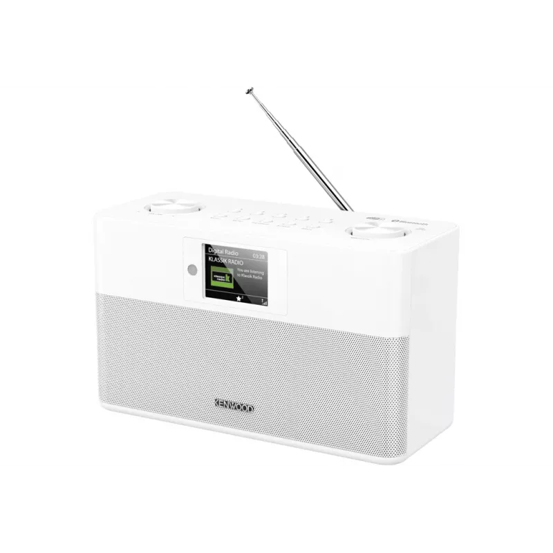 Kenwood CR-ST80DAB-W radijas Asmeninis Skaitmeninis Balta