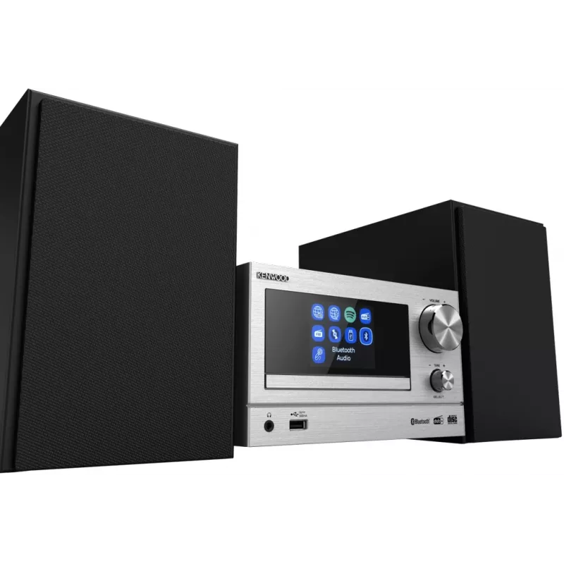 Kenwood M-7000S namų garso mini sistema 30 W sidabrinė