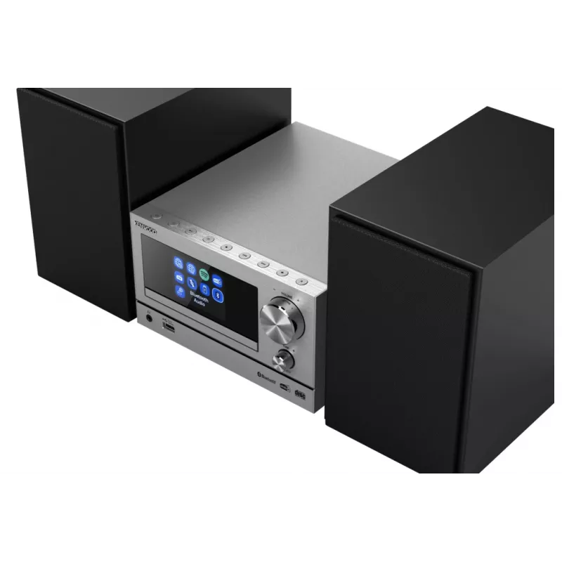 Kenwood M-7000S namų garso mini sistema 30 W sidabrinė