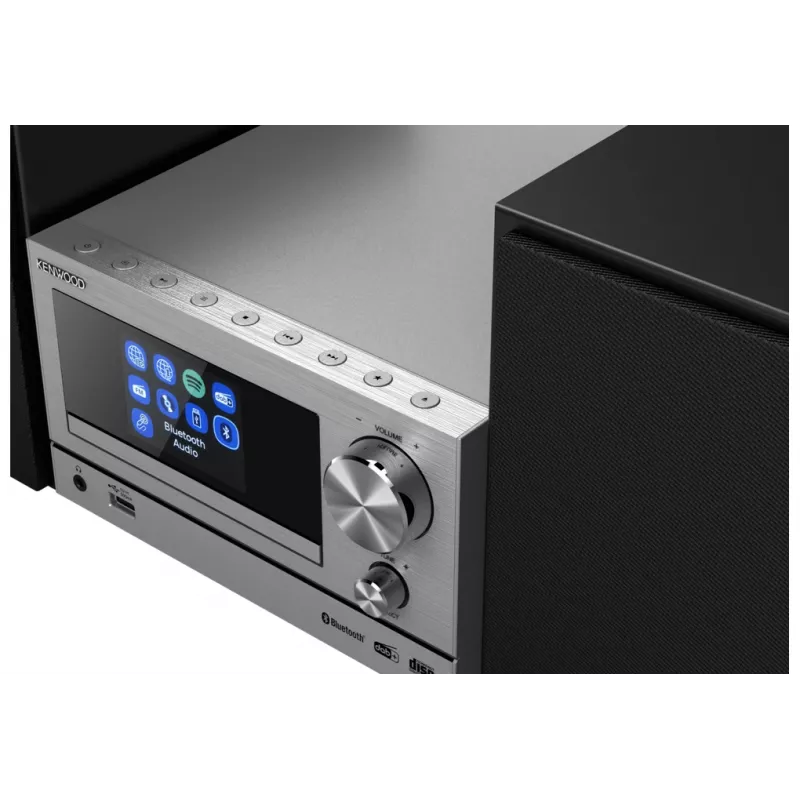 Kenwood M-7000S namų garso mini sistema 30 W sidabrinė