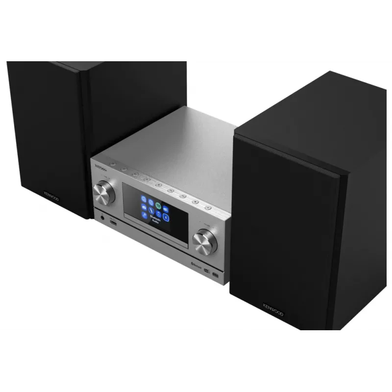 Kenwood M-9000S Namų garso mini sistema 50 W Sidabrinė