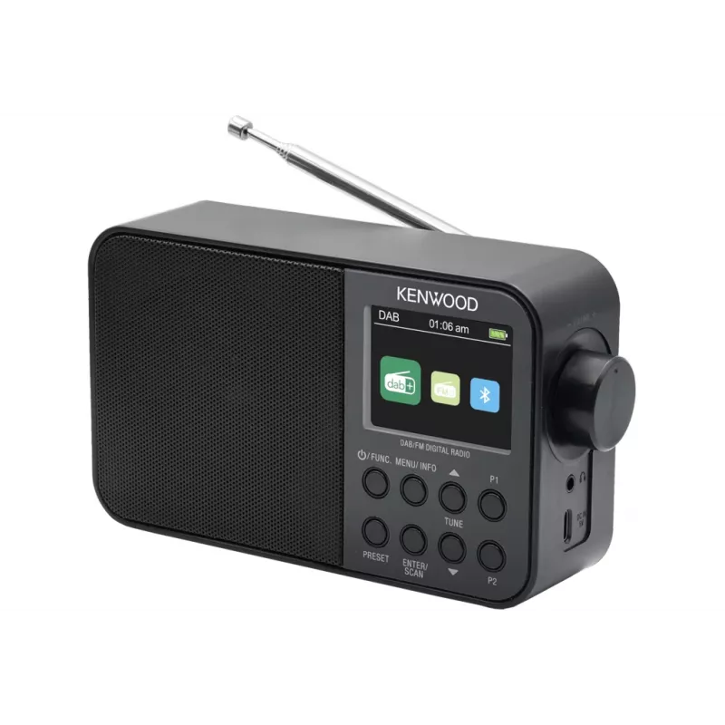 Kenwood CR-M30DAB-B Portable Digital Juoda