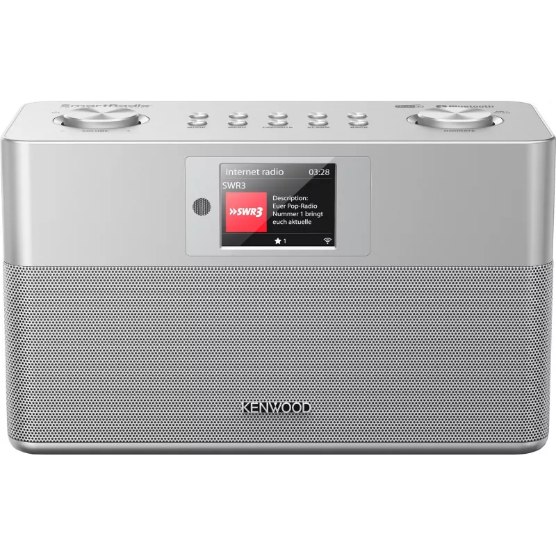 Kenwood CR-ST100S-S radijas Internetinis Skaitmeninis Sidabrinis