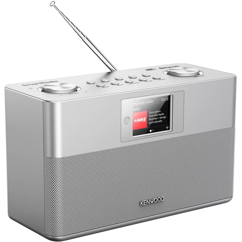 Kenwood CR-ST100S-S radijas Internetinis Skaitmeninis Sidabrinis