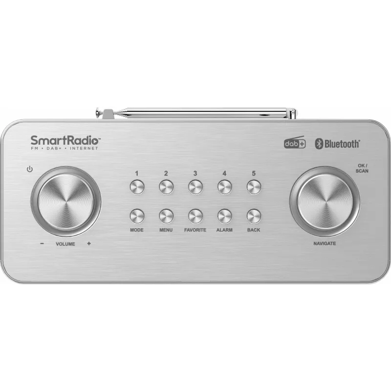 Kenwood CR-ST100S-S radijas Internetinis Skaitmeninis Sidabrinis