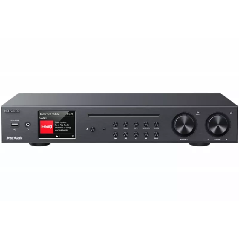 Kenwood KR-W8000SCD-B AV imtuvas 30 W stereo juodas