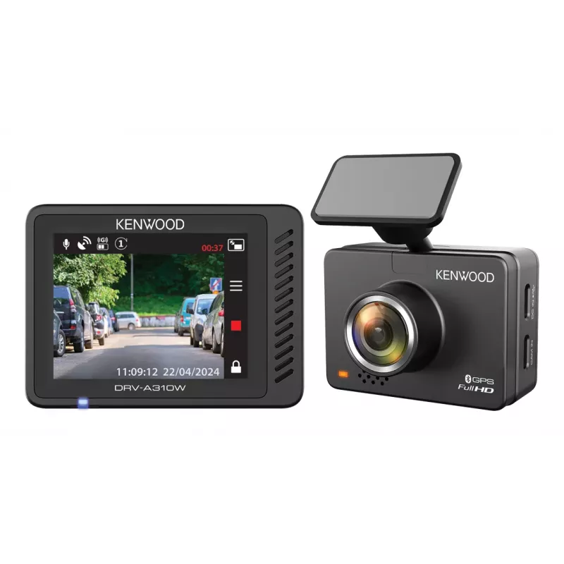 Kenwood DRV-A310W vaizdo registratorius Full HD Wi-Fi DC juodas