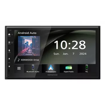 Kenwood DMX6523DABS automobilio medijos imtuvas Juoda Wi-Fi Bluetooth