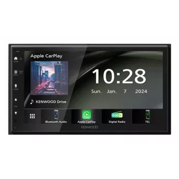 Kenwood DMX6523DABS automobilio medijos imtuvas Juoda Wi-Fi Bluetooth