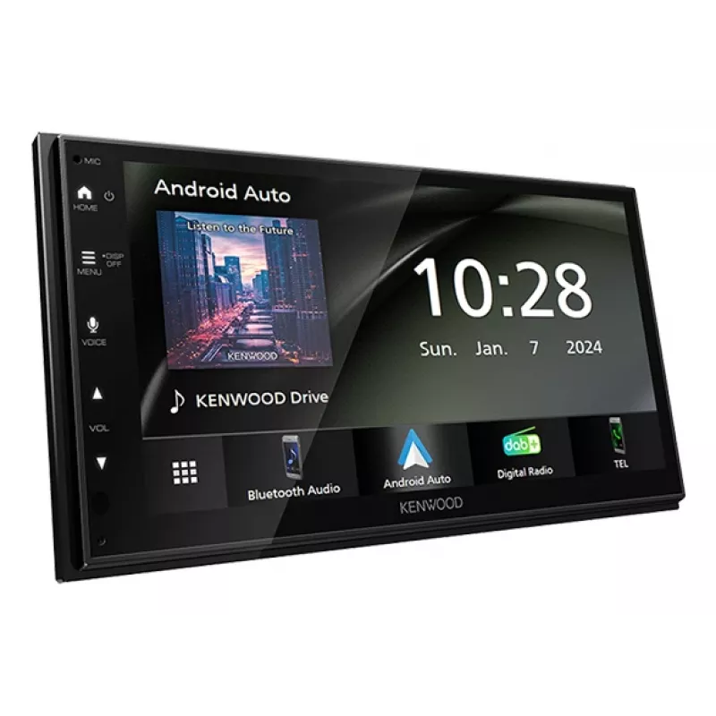 Kenwood DMX6523DABS automobilio medijos imtuvas Juoda Wi-Fi Bluetooth