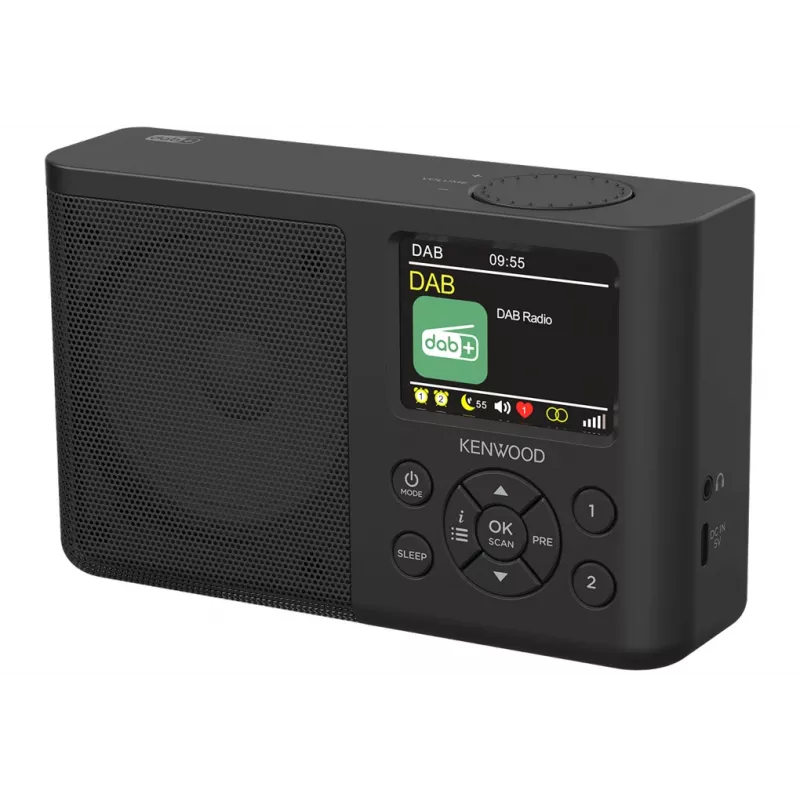 Kenwood CR-M33DAB Nešiojamas skaitmeninis juodas