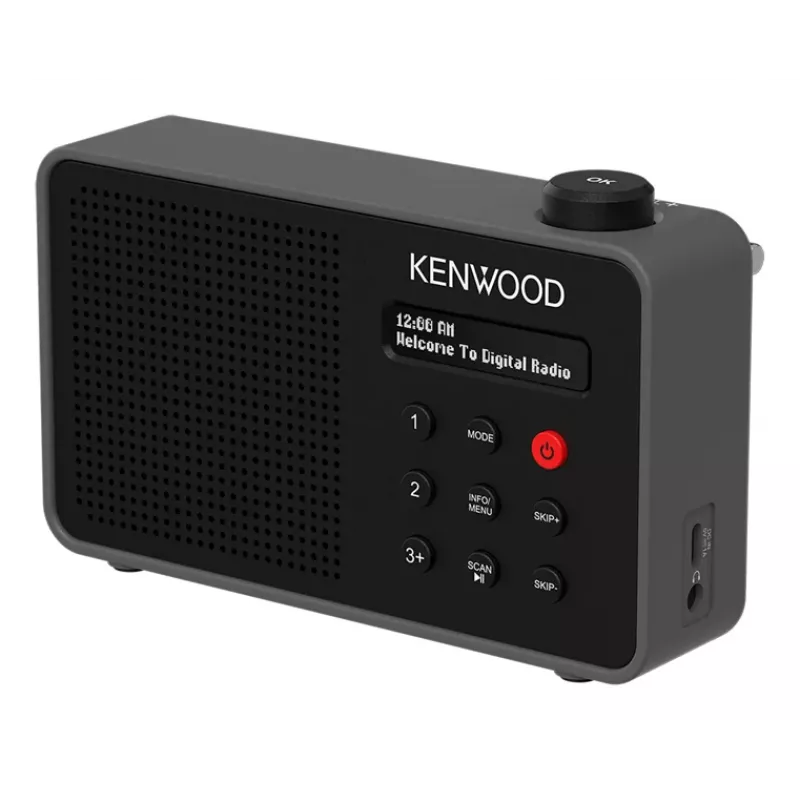 Kenwood CR-M25DAB-B radijas Nešiojamas Skaitmeninis Juoda