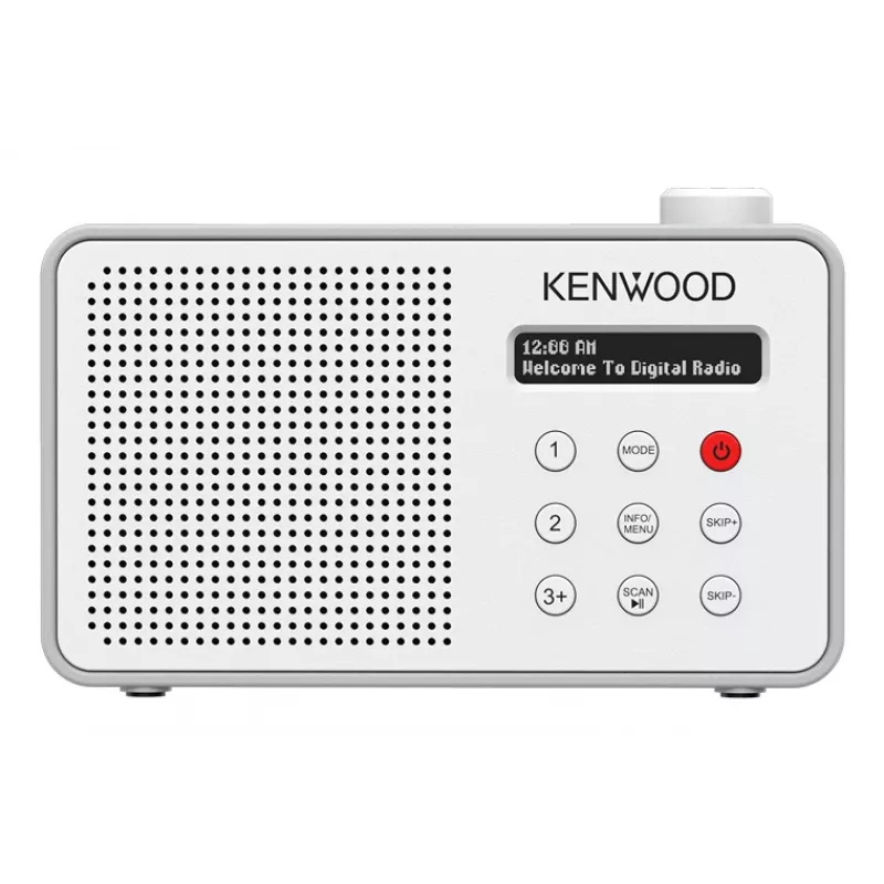 Kenwood CR-M25DAB-W radijas Nešiojamasis Skaitmeninis Balta