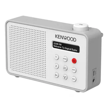 Kenwood CR-M25DAB-W radijas Nešiojamasis Skaitmeninis Balta