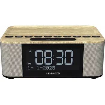 Kenwood CR-ST 55 DAB laikrodinis radijas, medžio spalva
