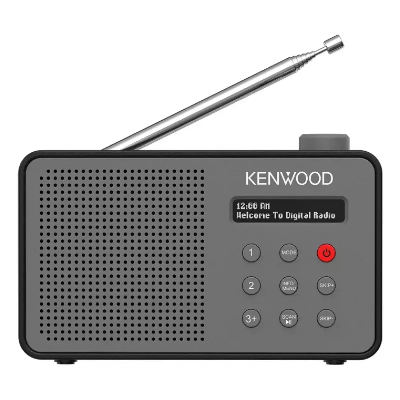 Kenwood CR-M25DAB-H radijas, nešiojamas, skaitmeninis, pilkas