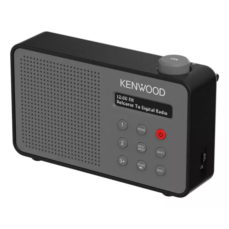 Kenwood CR-M25DAB-H radijas, nešiojamas, skaitmeninis, pilkas