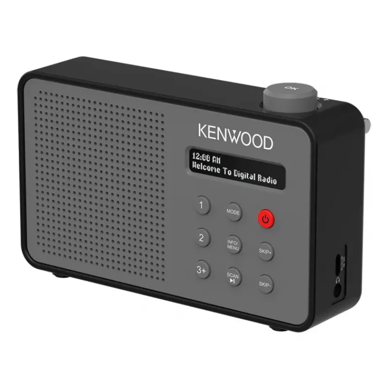 Kenwood CR-M25DAB-H radijas, nešiojamas, skaitmeninis, pilkas