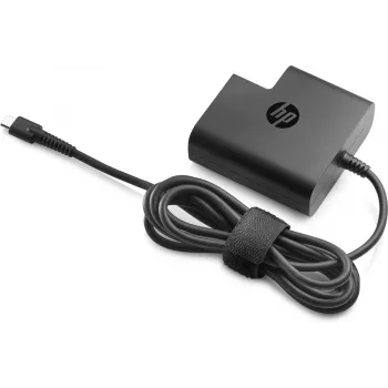 HP 65 W USB-C maitinimo adapteris, patalpų, kintamoji srovė, juodas