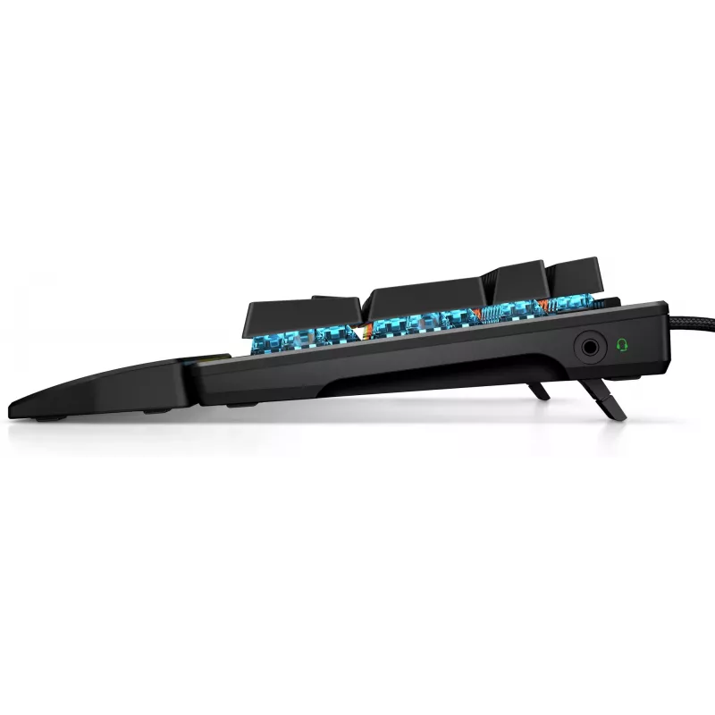 HP Pavilion Gaming klaviatūra 800, pilno dydžio (100 %), laidinė, USB, mechaninė, juoda