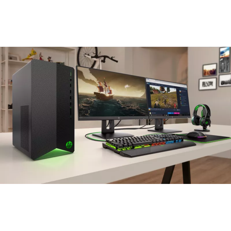 HP Pavilion Gaming klaviatūra 800, pilno dydžio (100 %), laidinė, USB, mechaninė, juoda