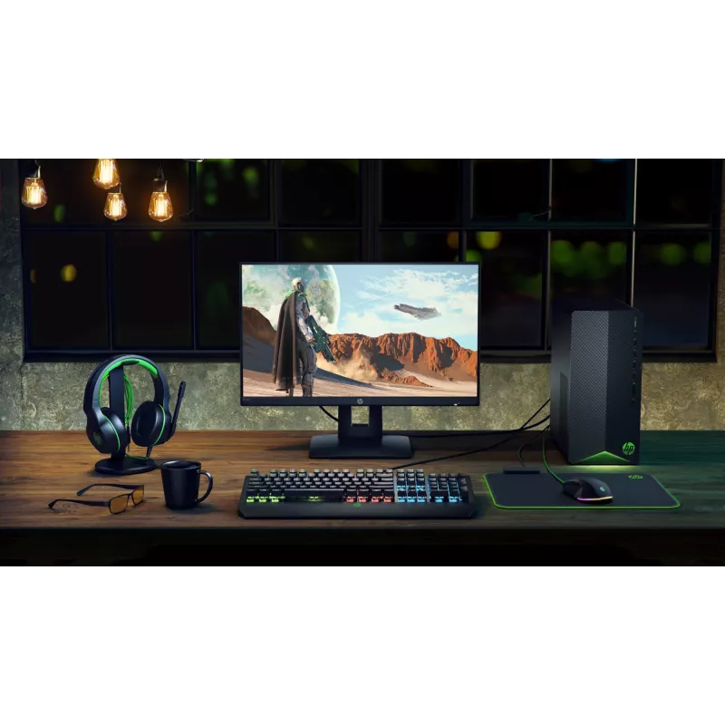 HP Pavilion Gaming klaviatūra 800, pilno dydžio (100 %), laidinė, USB, mechaninė, juoda